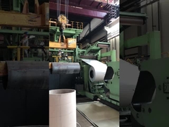 Coil en acier galvalume prépeint avec film protecteur 50 μm RAL9003 de couleur blanche, exporté vers le Brésil