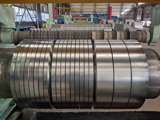 Galvanisés Z180 bandes GI à spangles zéro de découpe de bobines d'acier, emballage séparé