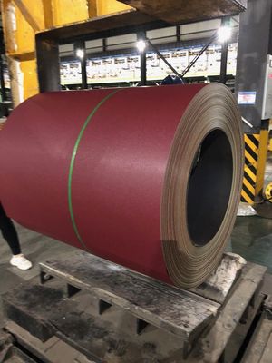 Super HDP texturé mat PPGI PPGL Z275 G90 AZ165 feuille d'acier couleur