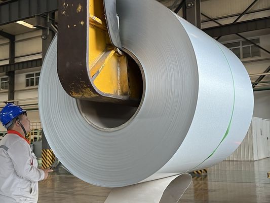 S250GD AZ80 bobines en acier aluzinc chromées 6+