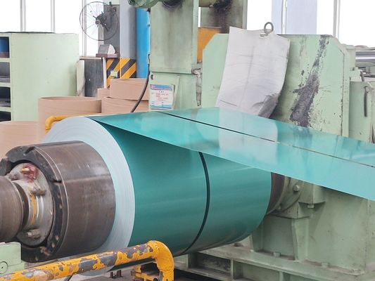 0.75mm Galvalume Aluzinc Slitting Steel Coils ASTM A792M pour le cadre de quille en acier léger