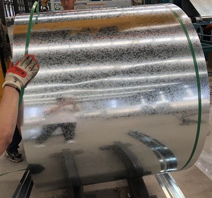 Coil d'acier galvanisé à spangle régulier à pleine dureté de calibre 28