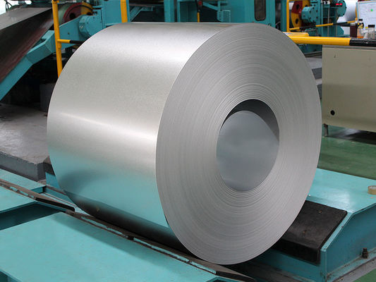 AZM150 bobine en acier à rouleaux d'aluminium à 55% en aluminium à 43,5% en zinc à 1,5% en si galvalume en acier à spangle régulier ASTM A792M CS-B