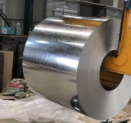 S250GD bobine d'acier galvanisé enduit d'huile et revêtu de zinc avec approbation ISO