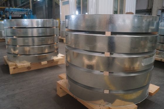 Z275g SGC570 G550 acier galvanisé profilé C/canal C/purlin/maison en acier léger bobines en acier à fente en acier spangle bandes d'acier