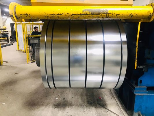 GI Coils d'acier à fente galvanisés 0,75 mm Z270 bandes à fente