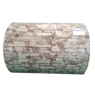 3003 H26 H24 PVDF MARBLE GRANITE COLOR PATTERNED ALUMINIUM COILS Modèle personnalisé 50 ans de garantie