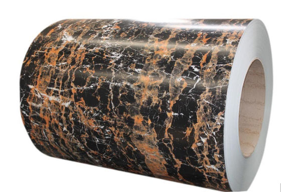 3003 H24 H26 bobine de marbre d'aluminium 1.0 × 1200 PVDF couleur ALUMINIUM revêtement murale sur mesure 50 ans de garantie