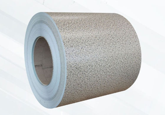 PVDF GRANITE COLOR PATTERNED ALUMINIUM COILS 3003 H26 GRADE 1.0*1200 modèle personnalisé 50 ans de garantie