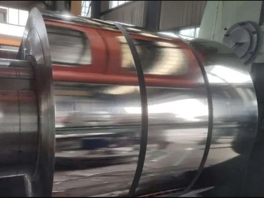 Couche d'étain 1,1-11,2 g/m2 bobine d'acier électrolytique en tôle d'étain pour pièces de matériel