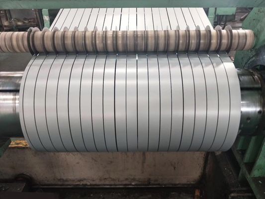 JIS G3302 GB/T251B Gl/Gi bobines d'acier à découper Aluzinc Galvalume bobines d'acier 0,35 mm*168 mm
