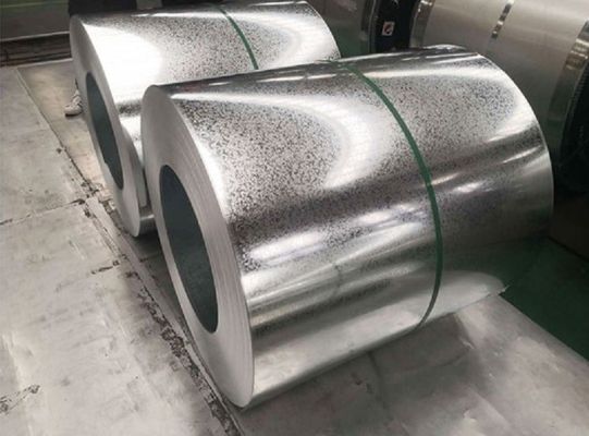 Carreaux métalliques ondulés Z180 tôle galvanisée à spangle en acier recouvert de zinc à chaud acier structurel SS550GD acier galvanisé