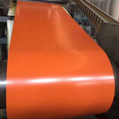 RAL Couleur PPGL PE SMP PVDF Matériau de construction métallique Coils revêtus de couleur Lumière brillante matte haute luminosité Surface de tournage Dx52D PPGI