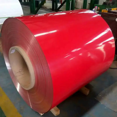 Dx51d SGCC PPGI Coil en acier galvanisé recouvert de couleur prépeint pour le matériau de toiture