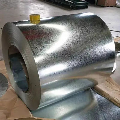 G90 Z180 enduit de zinc G550 SGC570 en acier galvanisé bobine à fente en acier dur complet pour maison en acier léger Spangle régulier
