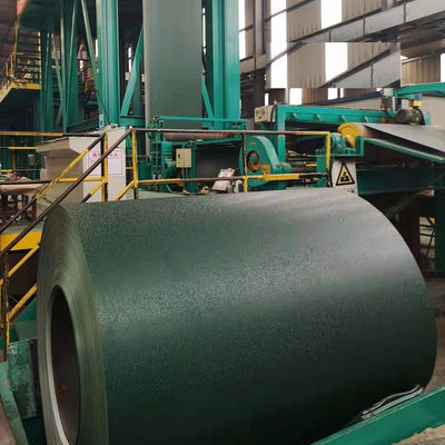 Grade50 Z275 PPGI RAL6020 0,50×1250 HDP PVDF 30 ans Roche métallique en acier galvanisé