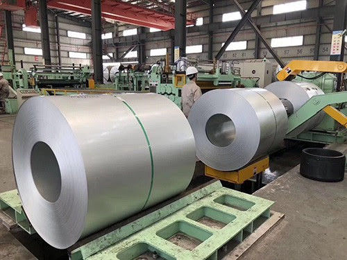 AZM150 AFP Acier galvalume 1200MM ASTM A792M CS-B Panneaux de tôle ondulée Carreaux de toiture GL 55% bobine en acier alucinée