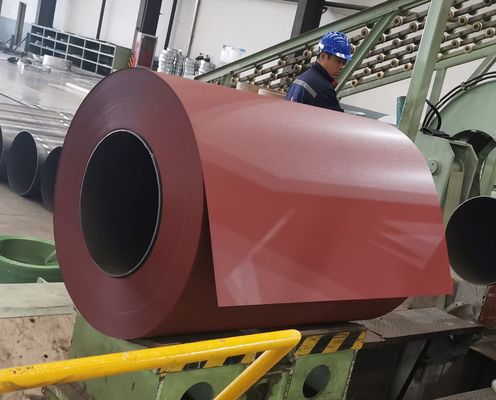 AZ150 PPGL tôle ondulée en acier texturé mat