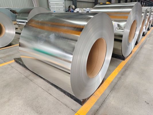 T3 Température ETP bobine d'étain enduit d'étain électrolytique La meilleure solution pour l'emballage des aliments et des boissons JIS G3303 EN10203