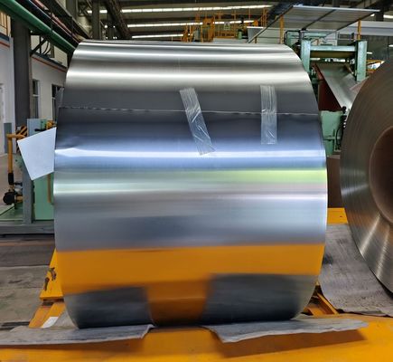 ETP utilisé pour l'industrie de l'emballage de boîtes de conserve BA T4 2.8/2.8 bobines de plaques d'étain électrolytiques de haute résistance