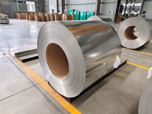 Coils laminés d'étain électrolytique pour les canettes de boissons et les canettes de produits chimiques