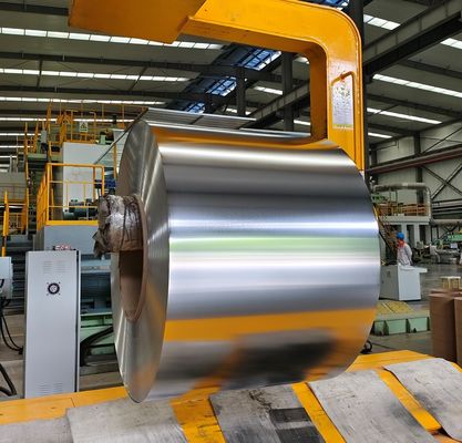 Plaque de bobine d'étain électrolytique à température T1-T5 et revêtement 2.8/2.8 pour la fabrication de canettes