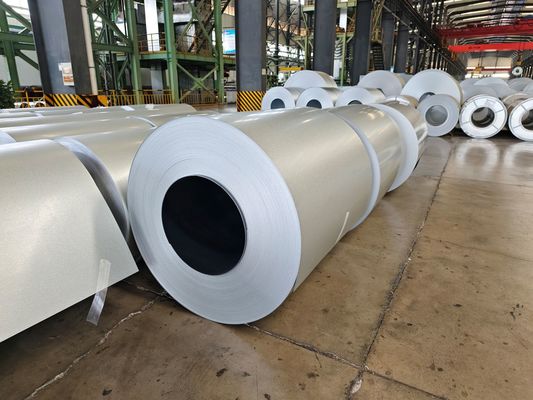 Panneaux de toiture en acier alucinée à 55% DX51D ASTM A792M S280GD bobine en acier galvalume