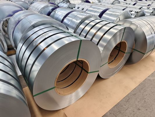 Franges d'acier galvanisées à spangles zéro utilisées pour les portes à volets à rouleaux, les cadres en acier et les applications de boucles